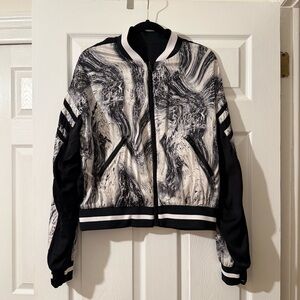 Reversible Black and White Women's Jacket